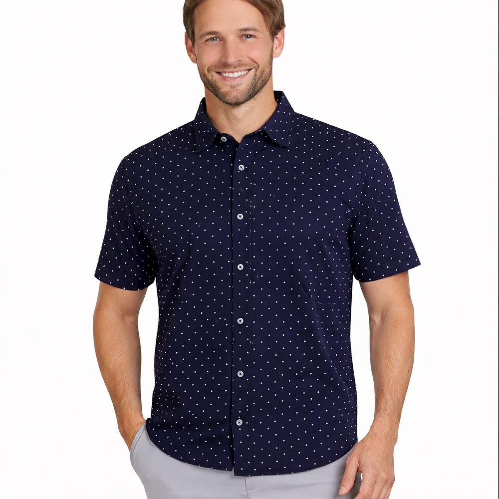 Croft & Barrow Blue Button Down Shirt NEW